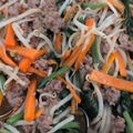 ママ女医のズボラ飯's cooksnap of when they made 冷凍可⭐︎子供と食べれる給食風ビビンバ.