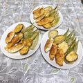 みぽぽ37's cooksnap of when they made 簡単！オクラのカラッと天ぷら.