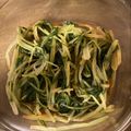 コバミツ's cooksnap of when they made ピリッとおいしい☆水菜のおひたし.