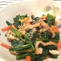 Marrietty's cooksnap of when they made ヘルシー☆ほうれん草の3色おひたし.