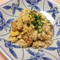 サンディサンディ's cooksnap of when they made 豆腐の照り焼き*ネギ卵のそぼろ掛け*.