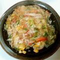 m＊＠＊m's cooksnap of when they made 簡単カニあんかけチャーハン♪.