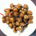 ぱんぱんこん's cooksnap of when they made ふんわり肉団子のバルサミコ甘酢あんかけ.