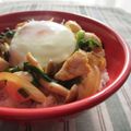 doiko's cooksnap of when they made 温玉で食べる☆変わり親子丼～中華風～.