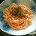 みめぐみりあ's cooksnap of when they made あっさり☆簡単たらこパスタ.