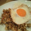 なほこりん's cooksnap of when they made 家でタイ料理 ガパオ(鶏挽肉バジル炒め).