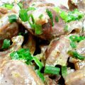ゆちょらぶ's cooksnap of when they made 砂肝マヨ醤油炒め☆黒コショウ.