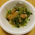 せつみか's cooksnap of when they made ♡☆豆苗と揚げのピリ辛玉ねぎだれ和え.