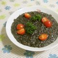 赤い電話's cooksnap of when they made イカスミリゾット.