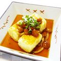 うまうま・らぶ's cooksnap of when they made ◆揚げだし風◆なめこ豆腐.