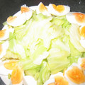 ちなつのママ's cooksnap of when they made キャベツとゆで卵の蒸しサラダ.