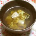 はじめmama's cooksnap of when they made カンタン♪海苔の佃煮かきたま汁.