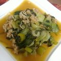 miniいちご's cooksnap of when they made 豚肉と青梗菜のオイスター★炒め.