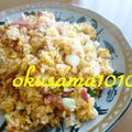 おくさま1010's cooksnap of when they made 味覇が決めて‼わが家のキムチ炒飯♡.
