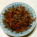 みな37's cooksnap of when they made 常備菜☆鶏と牛蒡の炒め煮.