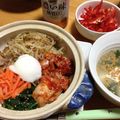 ぺこきよ's cooksnap of when they made １人用土鍋deビビンバ.