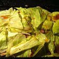 sakurask's cooksnap of when they made ルクエでキャベツと挽き肉の和風重ね蒸し☆.
