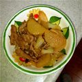 やんやんやみい's cooksnap of when they made 里いもと豚バラ肉の甘辛煮.