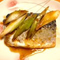 しーまじろう's cooksnap of when they made さばのてりてり☆ねぎソース.