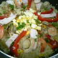 remiko's cooksnap of when they made パエリア　フライパンで♪.