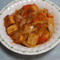 陽翔mam 's cooksnap of when they made 白菜と厚揚げの韓国風炒め煮.