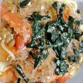 港UV's cooksnap of when they made 納豆で★トマトで★簡単和風パスタ★.