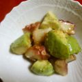kebeibiko's cooksnap of when they made アボたこ☆柚子胡椒バージョン.
