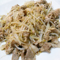マッドパイ's cooksnap of when they made 豚バラともやしの蒸し焼き.