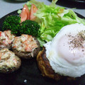 めたらー's cooksnap of when they made お弁当に便利♪しいたけのカニカママヨ焼き.