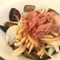 Marrietty's cooksnap of when they made 簡単！焼きなすのポン酢がけ.