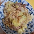 あやけんご's cooksnap of when they made ニンニク醤油の焼きちゃんぽん.