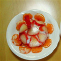 らなんきゅらすらぶ's cooksnap of when they made .。゜いちごの丘゜.。ヨーグルトムース.