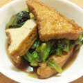 ★唄姫★'s cooksnap of when they made 厚揚げと小松菜の炊いたん.