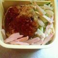 himeღ's cooksnap of when they made 大根と魚肉ソーセージ、胡瓜のサラダ.