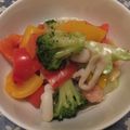 華舞蘭's cooksnap of when they made ブロッコリーとエビのカラフル炒め.