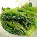 Sachi☆cafe's cooksnap of when they made お弁当に☆小松菜のゴマ和え.