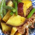みっちマングローブ's cooksnap of when they made 圧力鍋☆さつま芋と牛肉の煮物.