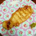 よしみるく's cooksnap of when they made 豚肉味噌漬け焼き　柚子こしょう風味.