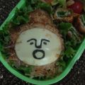 ミセスあまぐり's cooksnap of when they made キャラ弁　こびとづかん～カクレケダマ.