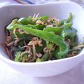nonmam's cooksnap of when they made ピーマンとじゃこの炒め物★.