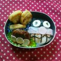 ｊ−ｊ−ｆ's cooksnap of when they made キャラ弁☆簡単アンパンマン　ハンバーグ.