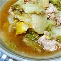 kママ４１８７'s cooksnap of when they made 醤油麹で♪豚肉と白菜の簡単煮物.