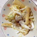 きのmama's cooksnap of when they made 白菜と揚げのサラダ.