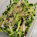 ハチ8コロ8's cooksnap of when they made きゅうりとハムの簡単・中華サラダ.