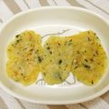 nyanconya's cooksnap of when they made 離乳食◆シラスとじゃがいものおやき.