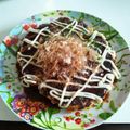わぁ～ちこ's cooksnap of when they made ★じゃがいもでチーズお好み焼き★.