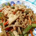 natsuoku's cooksnap of when they made ご飯に合うきんぴらごぼう.