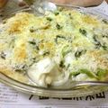 佐野新一's cooksnap of when they made 鮭とほうれん草のグラタン.