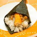SIVKO's cooksnap of when they made 我が家の手巻き寿司★梅納豆＆カニカマ.