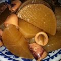 きらり59's cooksnap of when they made 大根とイカの煮物.